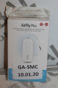 Boxed Air Fly Pro 12 South Twin Wireless Headphone Splitter Jack RRP £60