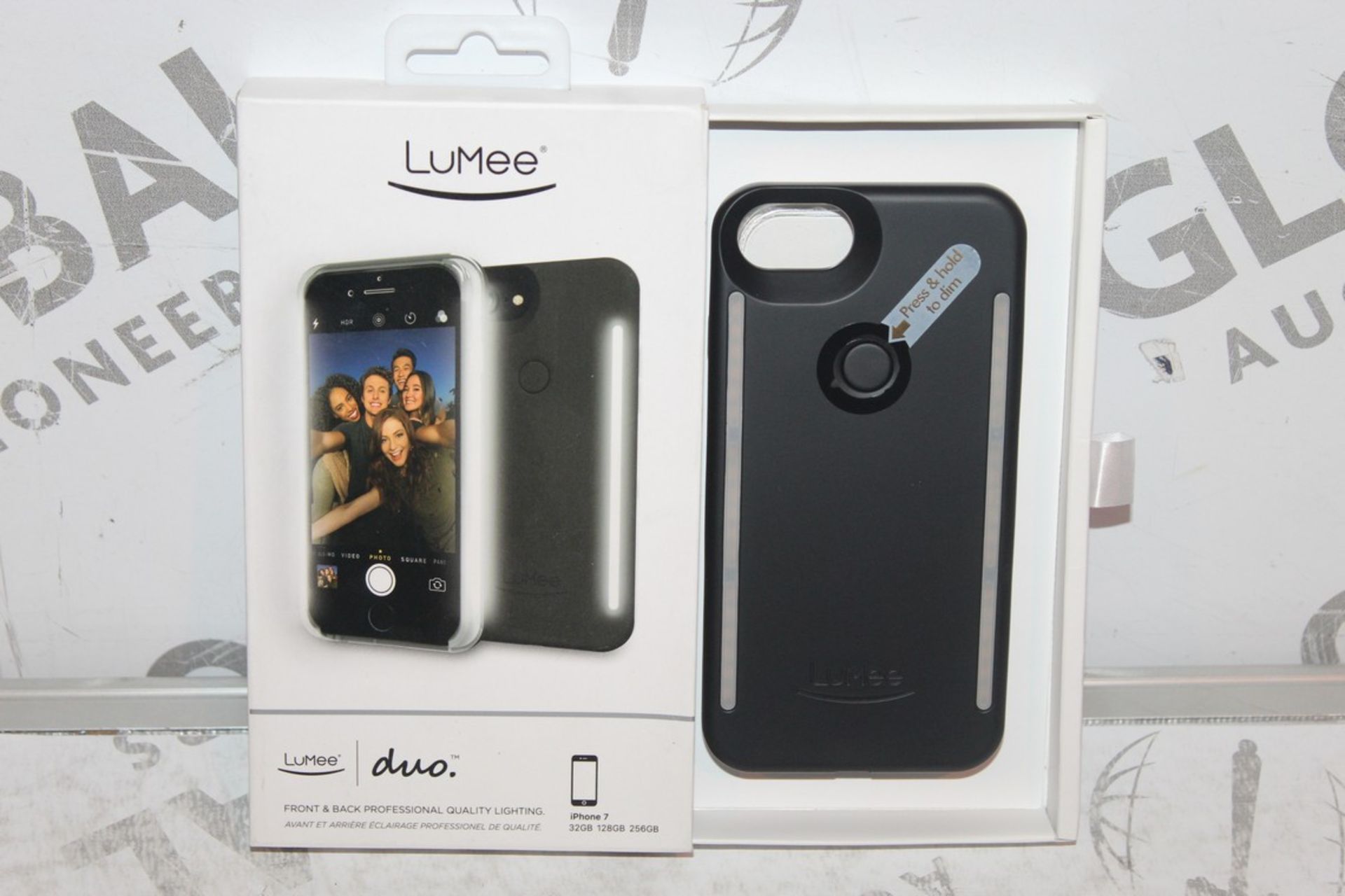 Lot to Contain 2 Brand New Iphone 7 Lumee Phone Cases with Perfect Lighting Solution For The Perfect