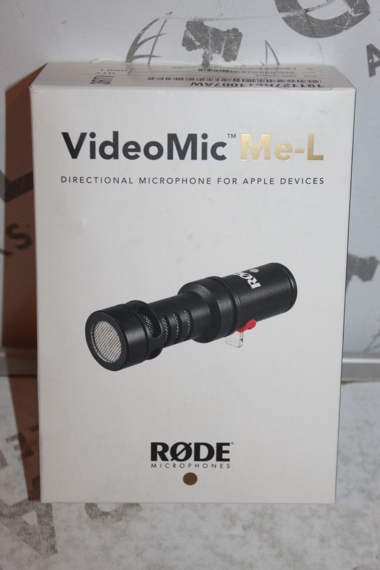 Boxed Rodi Video Mic Me-L Directional Microphone for Apple Devices RRP £65