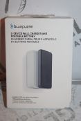 Lot to Contain 2 Boxed Blue Flame 2 Device Wall Chargers and Portable Batteries Combined RRP £75