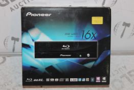 Boxed Pioneer BDR-SO9XLT Blu Ray and CD Disc Writer