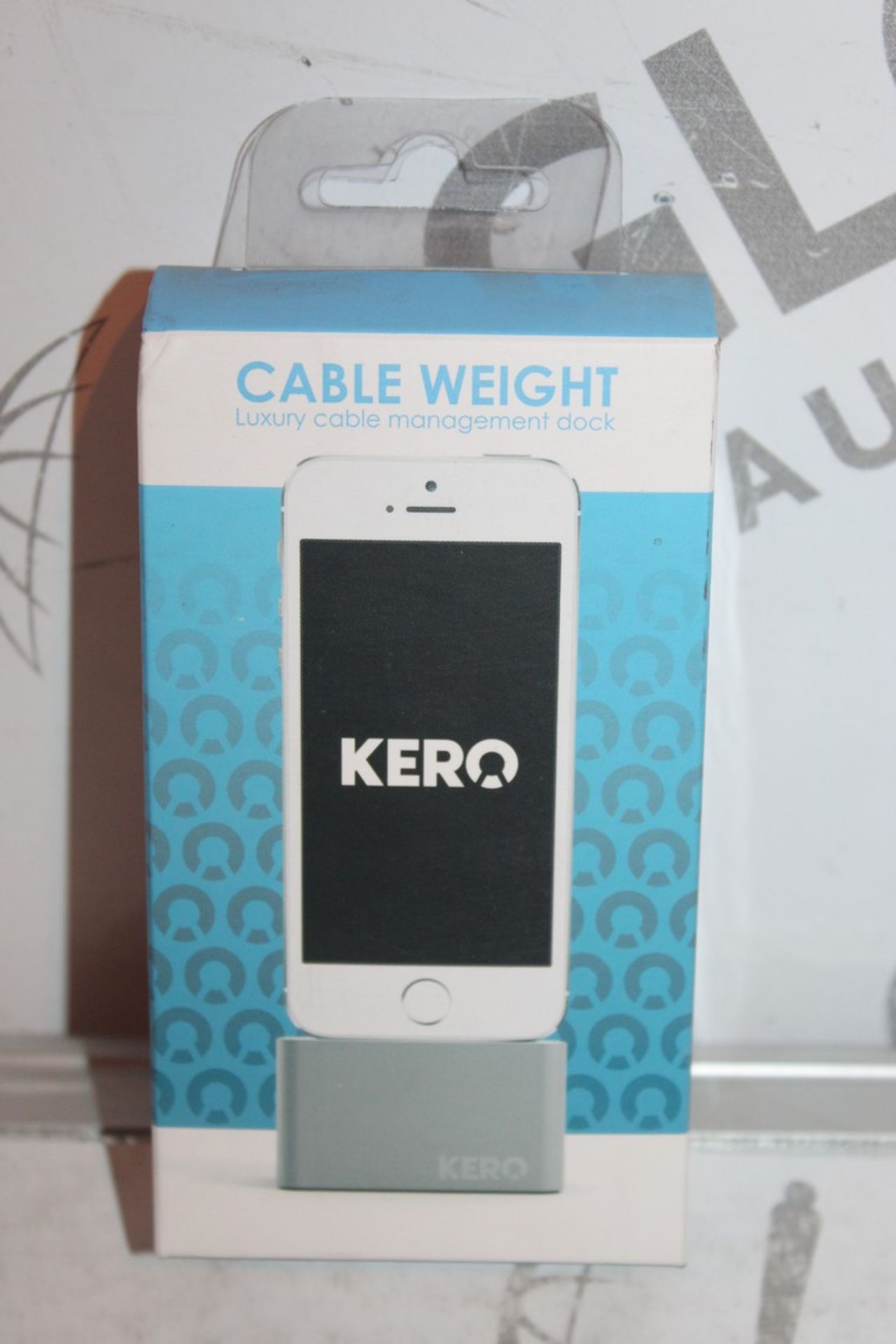 Lot to Contain 5 Brand New Kero Cable Weight Luxury Cable Management Dock Combined RRP £175