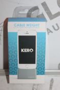 Lot to Contain 5 Brand New Kero Cable Weight Luxury Cable Management Dock Combined RRP £175