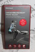 Lot to Contain 5 Brand New Assorted McCally Demount and Cup Mount Phone Holders Combined RRP £120