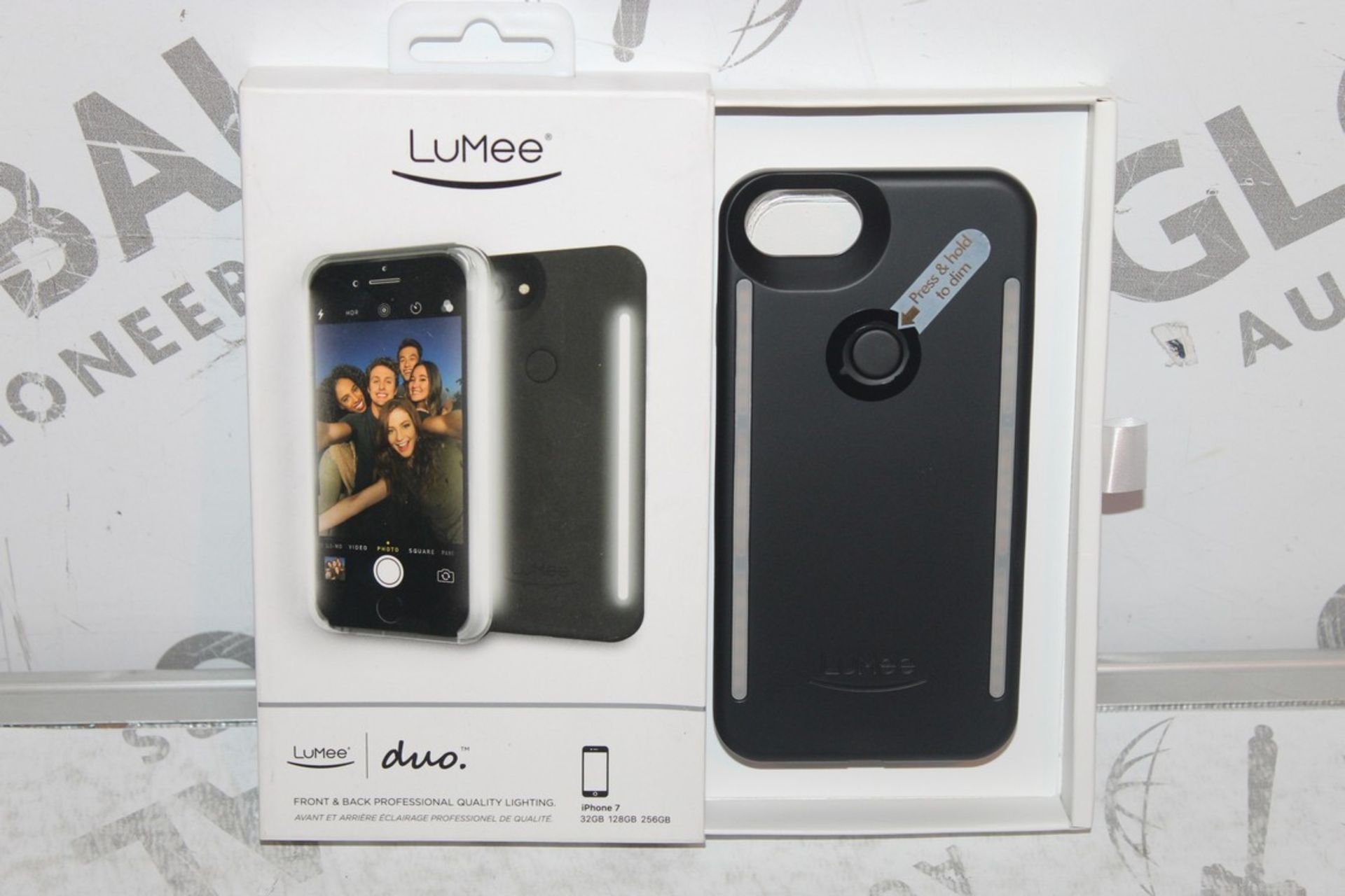 Lot to Contain 2 Brand New Iphone 7 Lumee Phone Cases with Perfect Lighting Solution For The Perfect