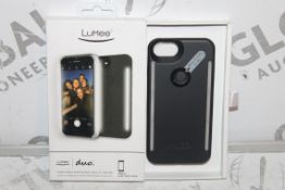 Lot to Contain 2 Brand New Iphone 7 Lumee Phone Cases with Perfect Lighting Solution For The Perfect