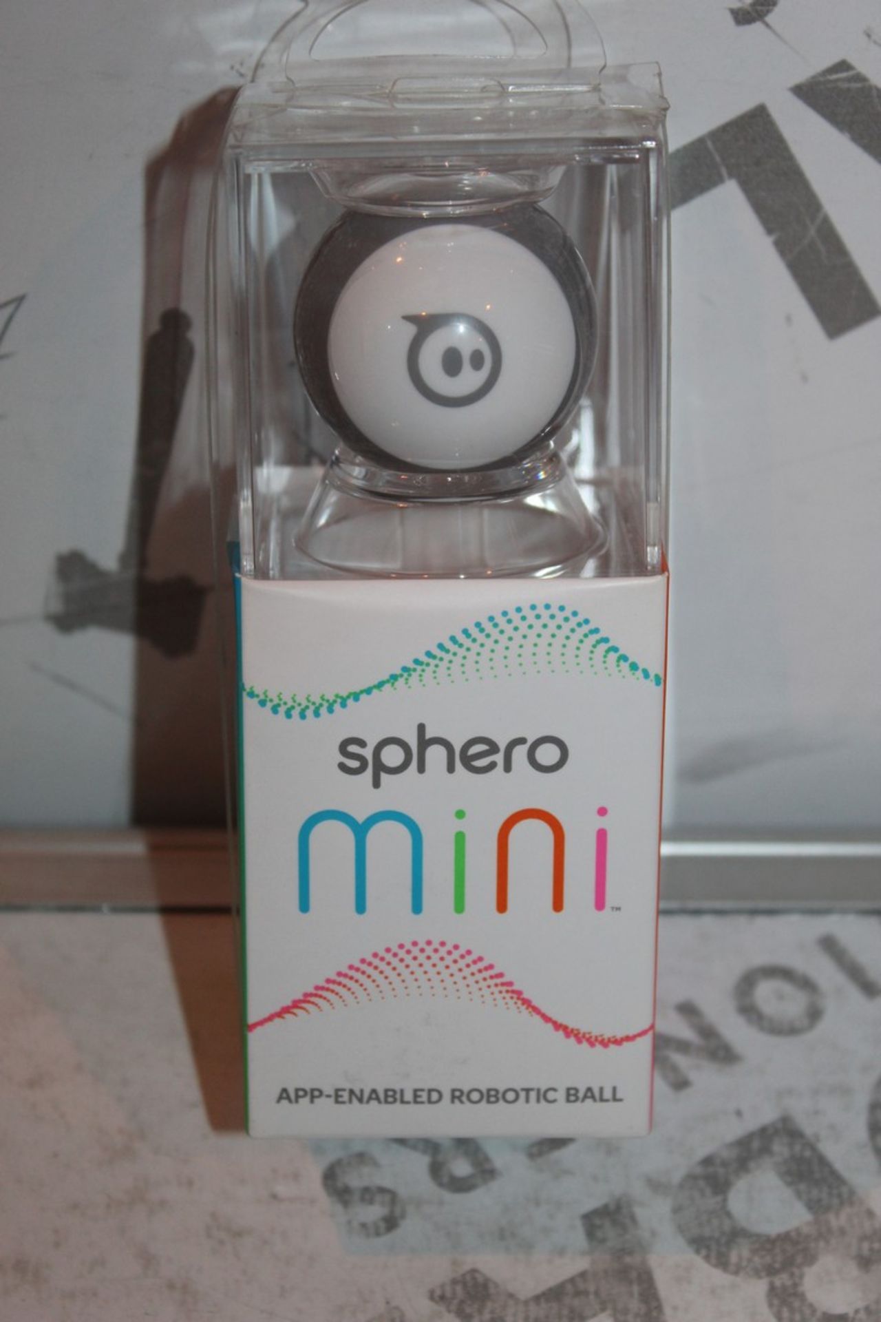 Boxed Sphero Mini App Enabled Robotic Ball in Grey, RRP£60.00