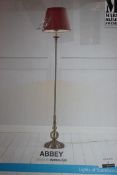 Boxed Slogd Abbey Scandinavian Floor Standing Lamp, RRP £130.00 (10175) (Public Viewing and