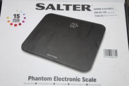 Lot to Contain 3 Assorted Items To Contain Salter Phantom Electronic Weighing Scales, Salter