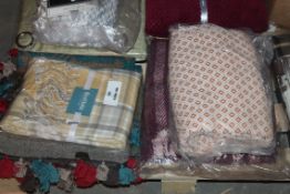 Lot to Contain 8 Assorted Items to Include Whitworths Lined Dreams and Drapes Eyelet Headed