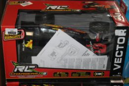 Boxed New Bright RC Chargers Vector Remote Control Cars RRP £30 Each (4369392)(4408902) (Public