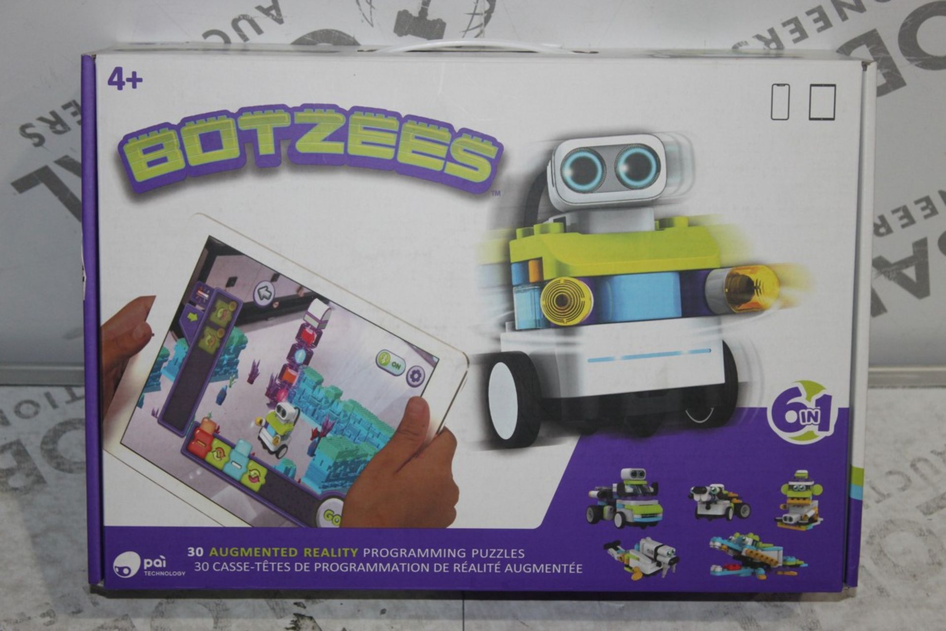 Boxed Botzees Augmented Reality Programmable Puzzles Educational Games RRP £105