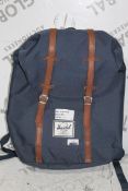 Herschel Supply Blue Backpack RRP £95 (4496021) (Public Viewing and Appraisals Available)