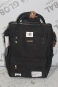 BaBaBing Black Fabric Children's Changing Bag RRP £50 (RET00191211) (Public Viewing and Appraisals