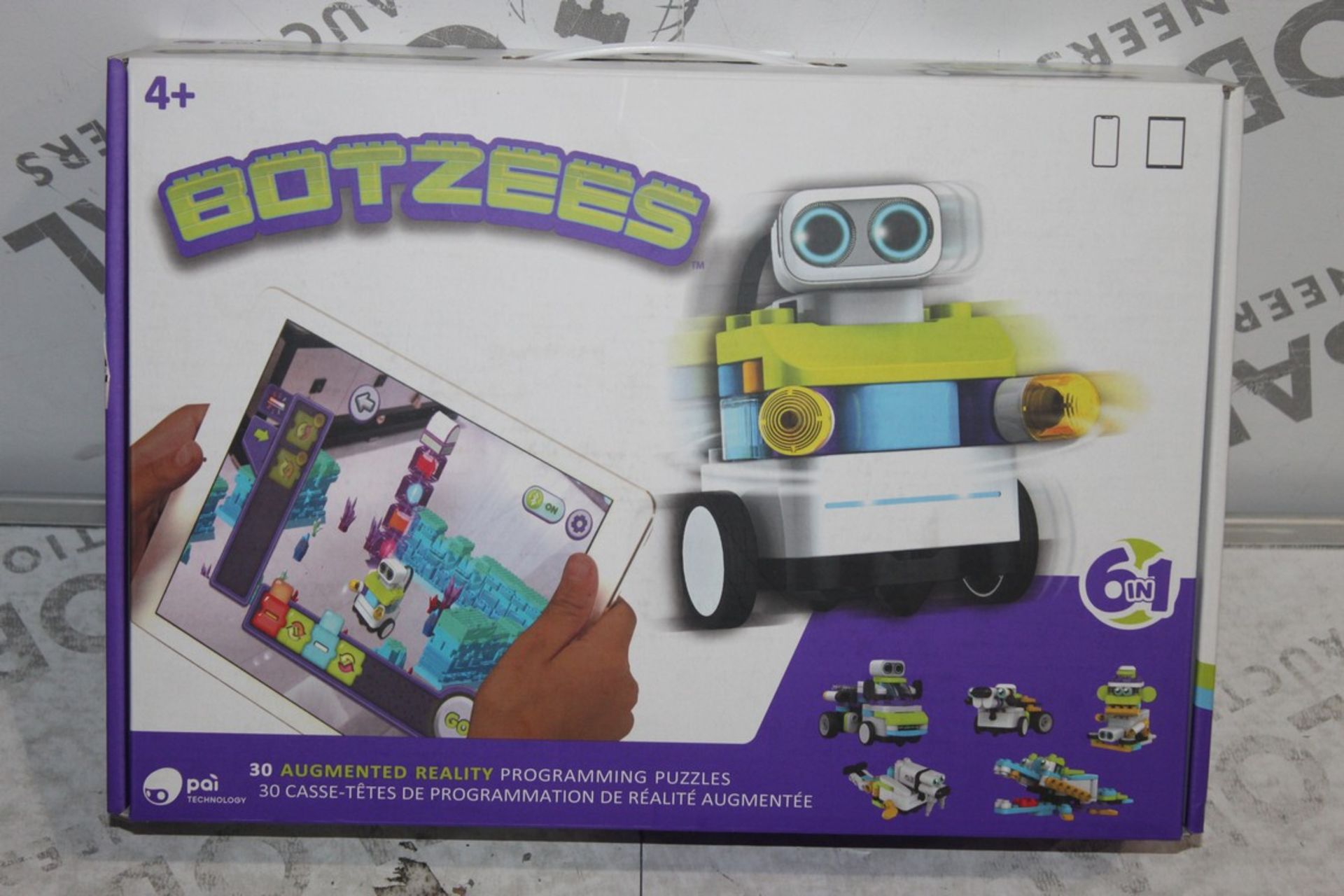 Boxed Botzees Augmented Reality Programmable Puzzles Educational Games RRP £105