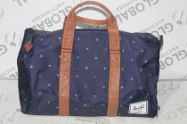 Herschel Navy Blue Holdall RRP £80 (Public Viewing and Appraisals Available)