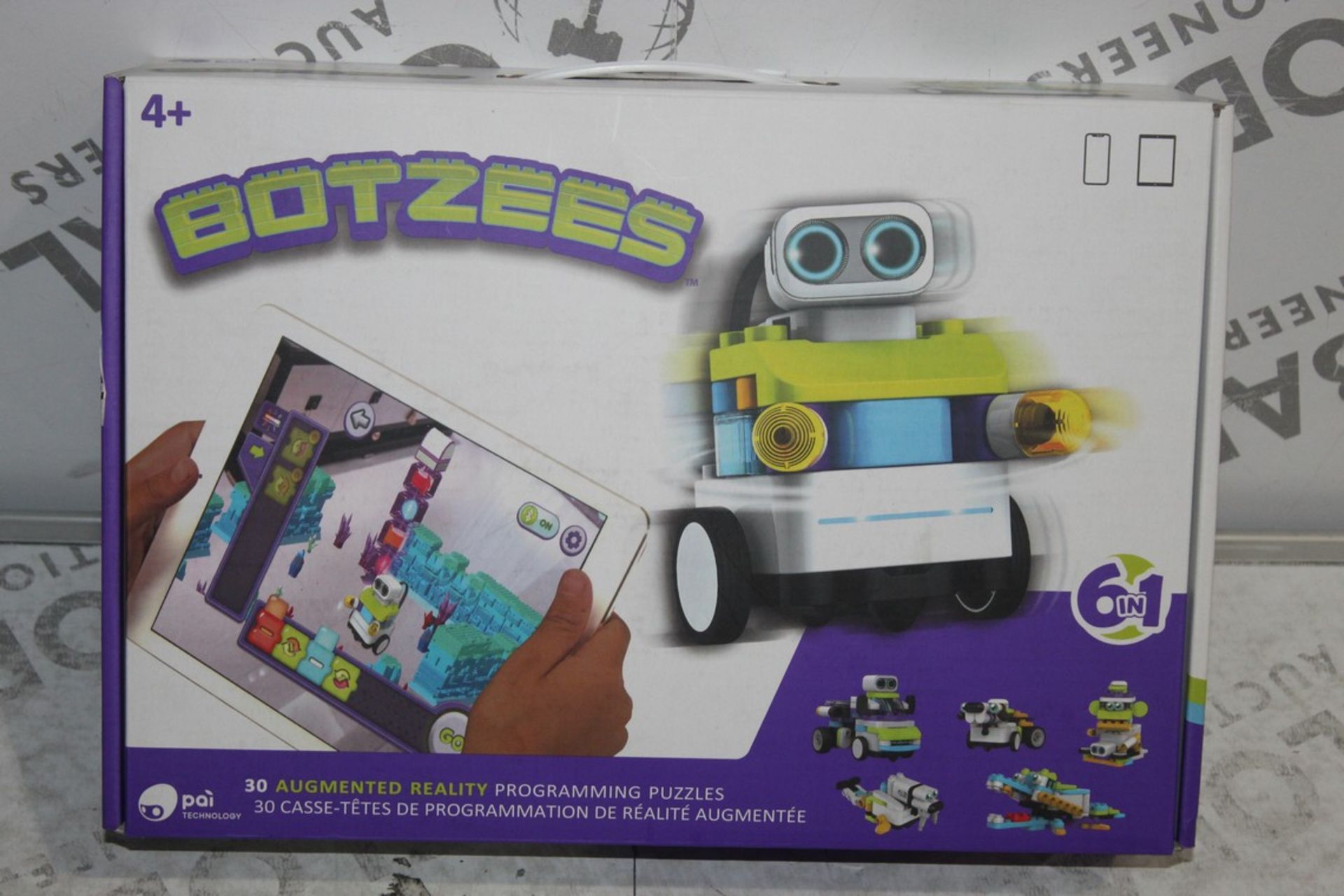 Boxed Botzees Augmented Reality Programmable Puzzles Educational Games RRP £105