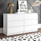 Boxed Ordane 6 Draw Chest of Drawers RRP £200 (17261) (Public Viewing and Appraisals Available)