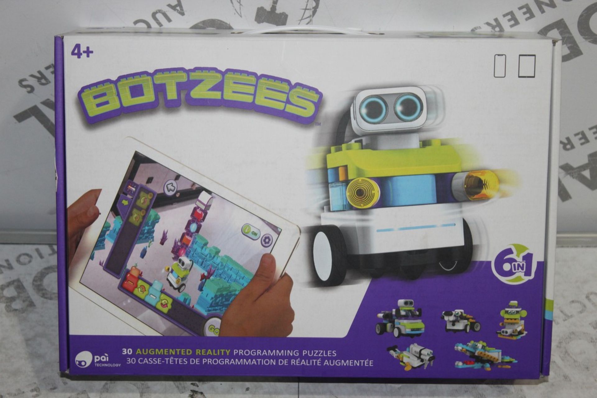 Boxed Botzees Augmented Reality Programmable Puzzles Educational Games RRP £105