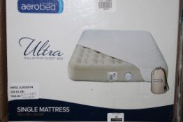 Boxed Aerobed Ultra Single Guest Bed RRP £140 (4411383) (Public Viewing and Appraisals Available)