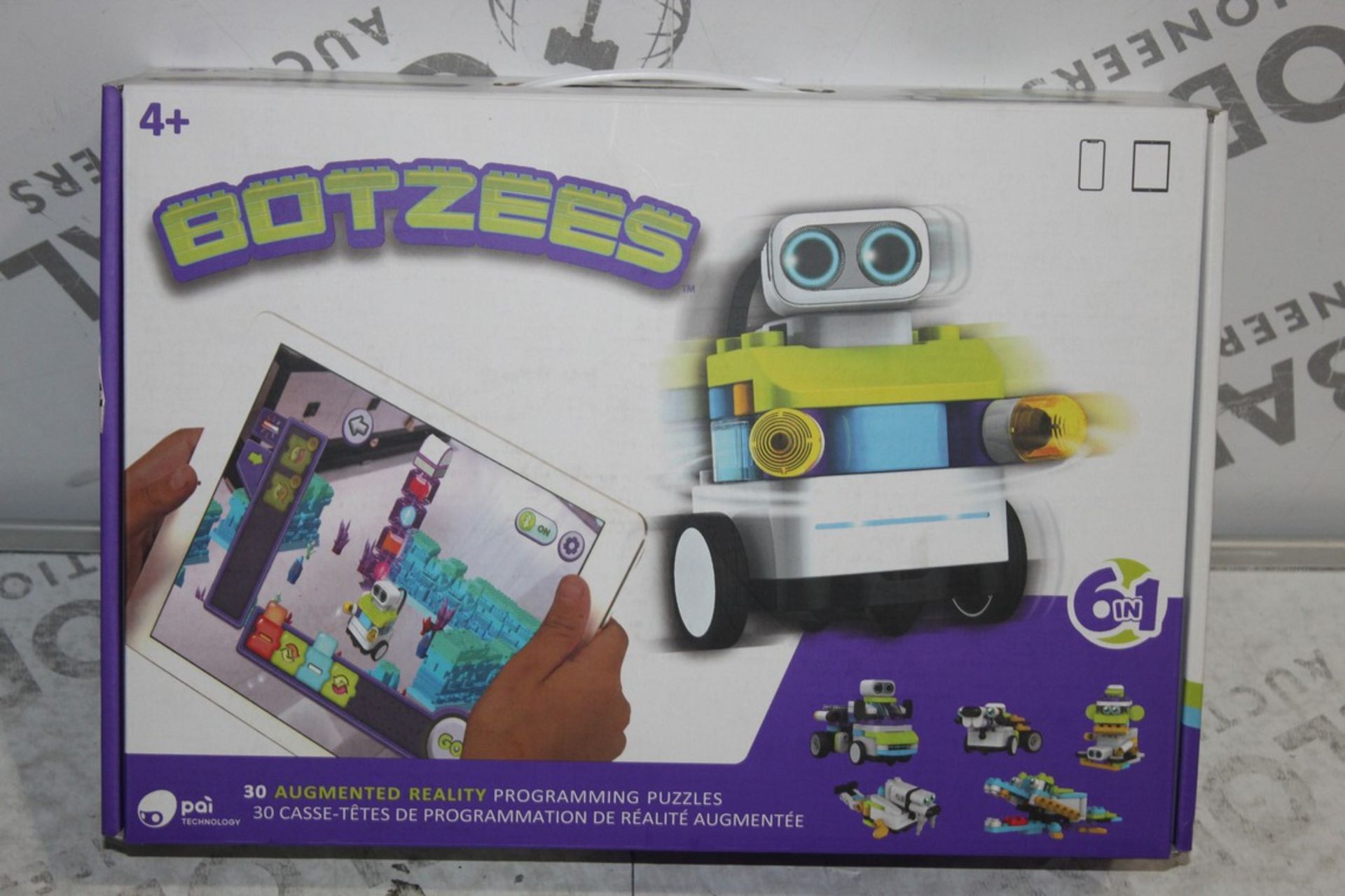 Boxed Botzees Augmented Reality Programmable Puzzles Educational Games RRP £105