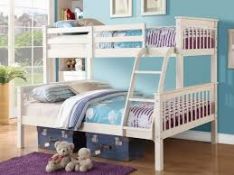 Boxed Nevero Trio Bunk Bed RRP £300 (17936) (Public Viewing and Appraisals Available)