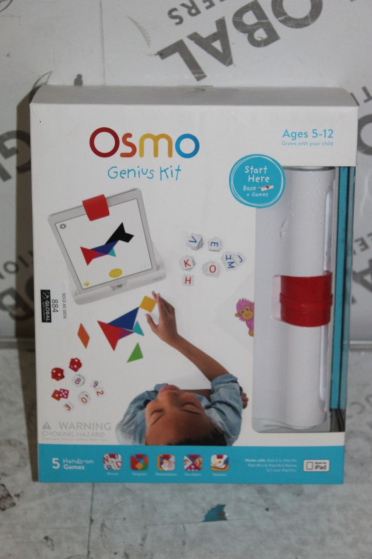 Boxed Osmo Genius Kit Ages 5 - 12 Interactive Educational Games RRP £120