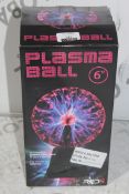 Boxed Red Five 6Inch Plasma Balls RRP £30 Each (RET00782356)(RET00300531) (Public Viewing and