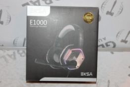 Boxed EKSA, E1000 Gaming Headset, 7.1 Channel Surround SOUND For PS4 & PC-MAC. RRP£55.00