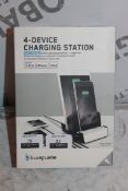 Boxed Brand-New, Blue Flame, Fast Charging 4 Device, Charging Station, RRP£55.00