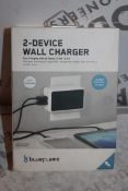 Lot to Contain 2 Blue Flame, 2 Device, Wall Charger, Combined RRP£60.00
