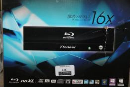 Boxed Pioneer BDR/S09XLT Blu Ray Disk and CD/DVD Writer, RRP£120.00