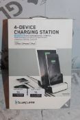 Boxed Brand-New, Blue Flame, Fast Charging 4 Device, Charging Station, RRP£55.00