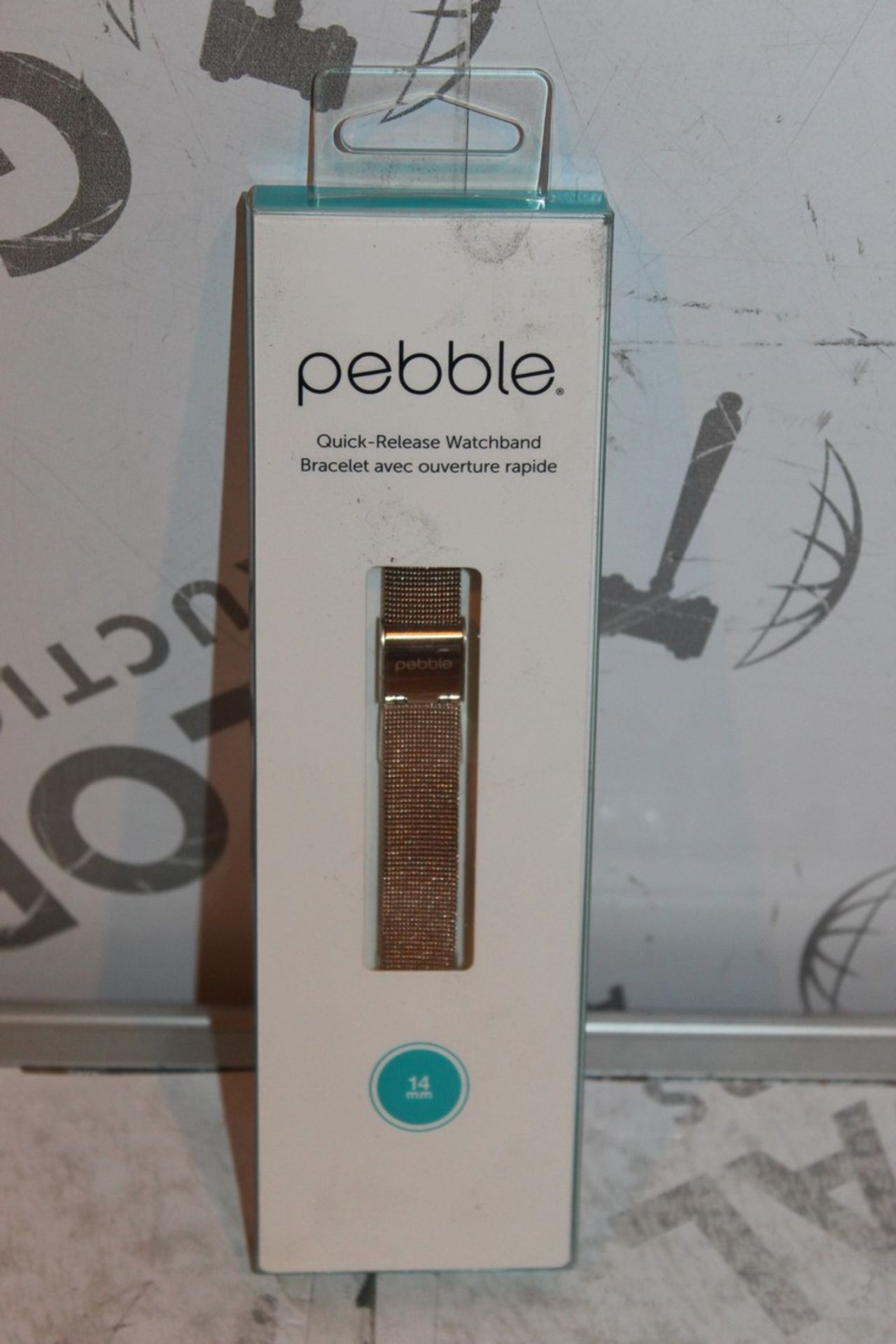 Lot to Contain 5 Brand-New, Boxed Pebble, 14mm Quick Release, Watch Straps,, Combined RRP£60.00