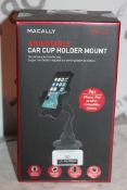 12 Boxed, Brand-New, Macally, M cup, Adjustable Car Mount Holders, Combined RRP£180.00