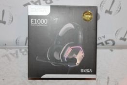 Boxed EKSA, E1000 Gaming Headset, 7.1 Channel Surround SOUND For PS4 & PC-MAC. RRP£55.00