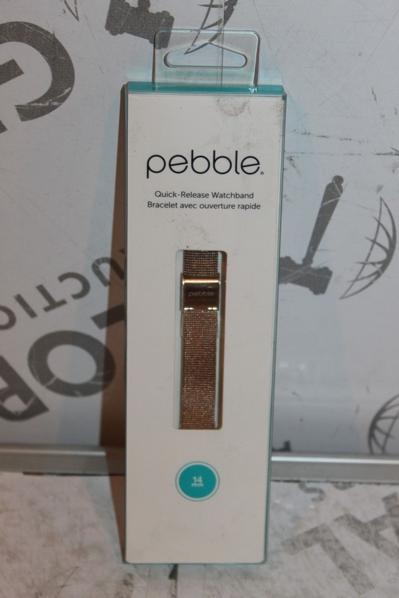 Lot to Contain 5 Brand-New, Boxed Pebble, 14mm Quick Release, Watch Straps,, Combined RRP£60.00