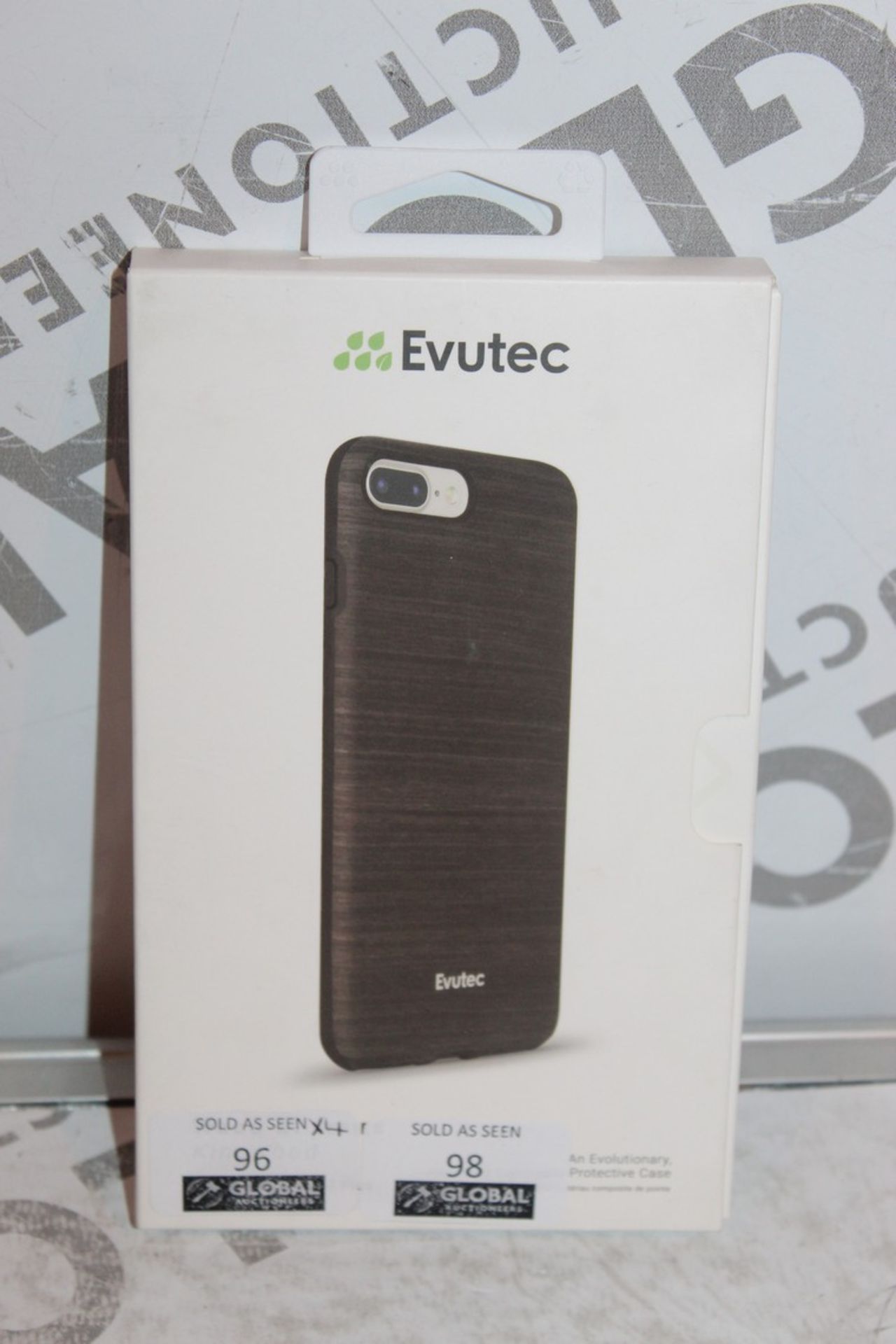 Lot to Contain 4 Brand-New, Evutec iPhone 7+ Phone Cases, Combined RRP£80.00