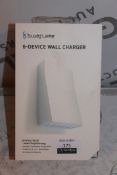 Boxed, Blue Flame, 6 Device Wall Charger, RRP£45.00