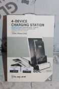 Boxed Brand-New, Blue Flame, Fast Charging 4 Device, Charging Station, RRP£55.00