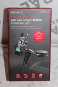 Lot to Contain 7 Brand-New, BoxedMkali Demount Fully Adjustable, Car Dashboard Mount Holders,