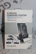 Boxed Brand-New, Blue Flame, Fast Charging 4 Device, Charging Station, RRP£55.00