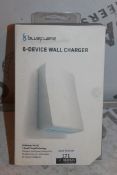 Boxed, Blue Flame, 6 Device Wall Charger, RRP£45.00