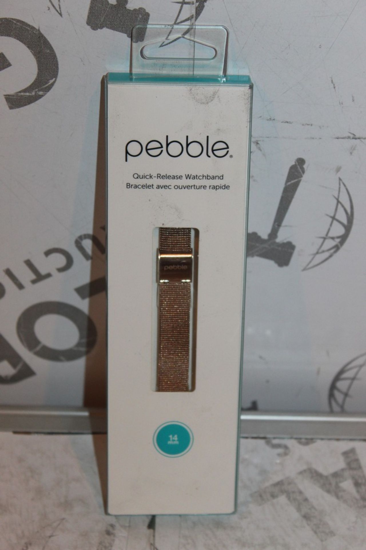 Lot to Contain 5 Brand-New, Boxed Pebble, 14mm Quick Release, Watch Straps,, Combined RRP£60.00