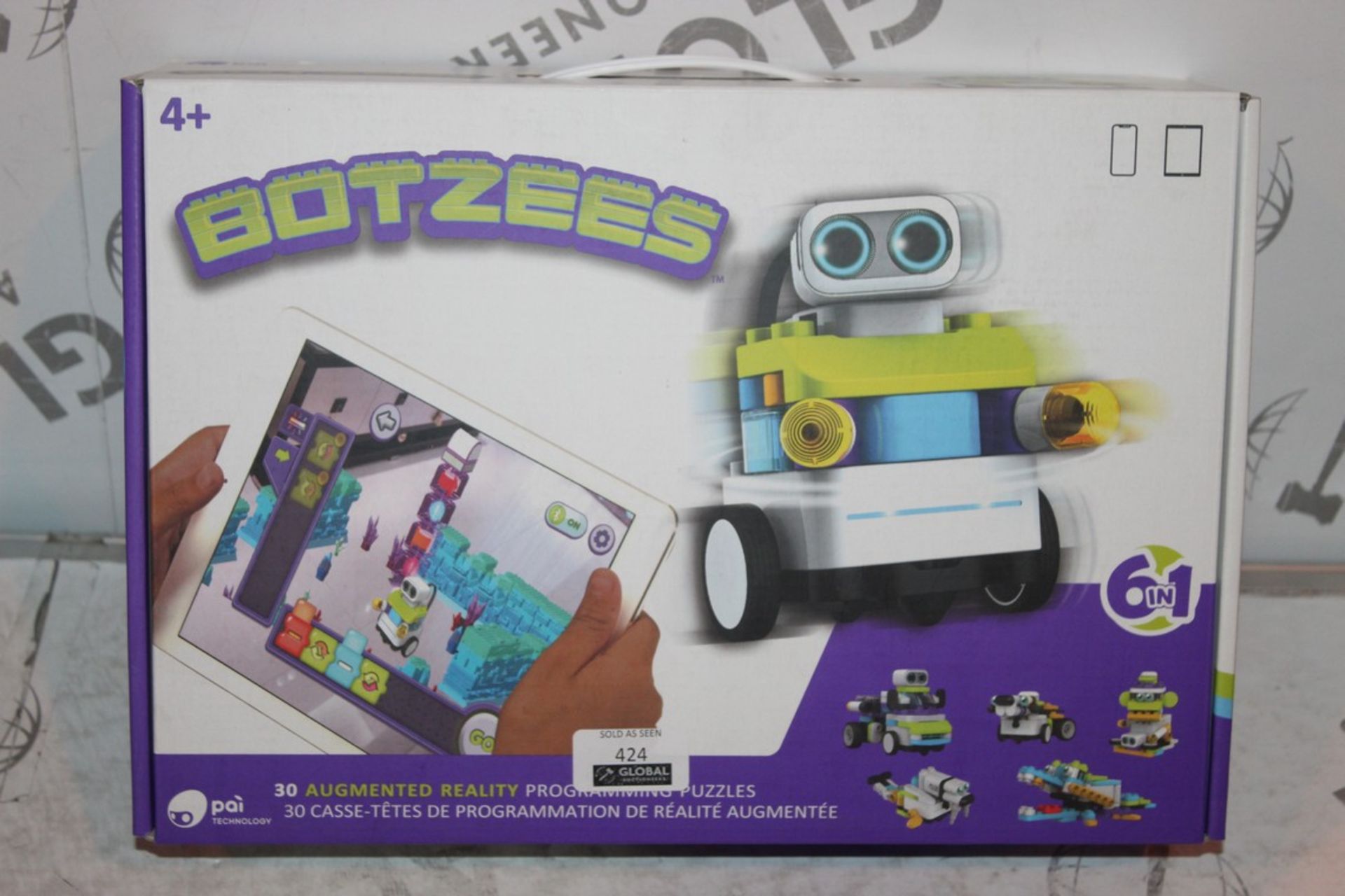 Boxed Botzees Apple Airpod robot, RRP£105.00