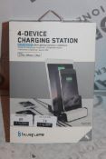 Boxed Brand-New, Blue Flame, Fast Charging 4 Device, Charging Station, RRP£55.00