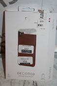 Boxed Decoded iPhone XR Tan Leather, Snap on Phone Case, RRP£55.00