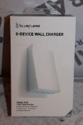 Boxed, Brand-New, Blue Flame, 6 Device Wall Charger, RRP£35.00