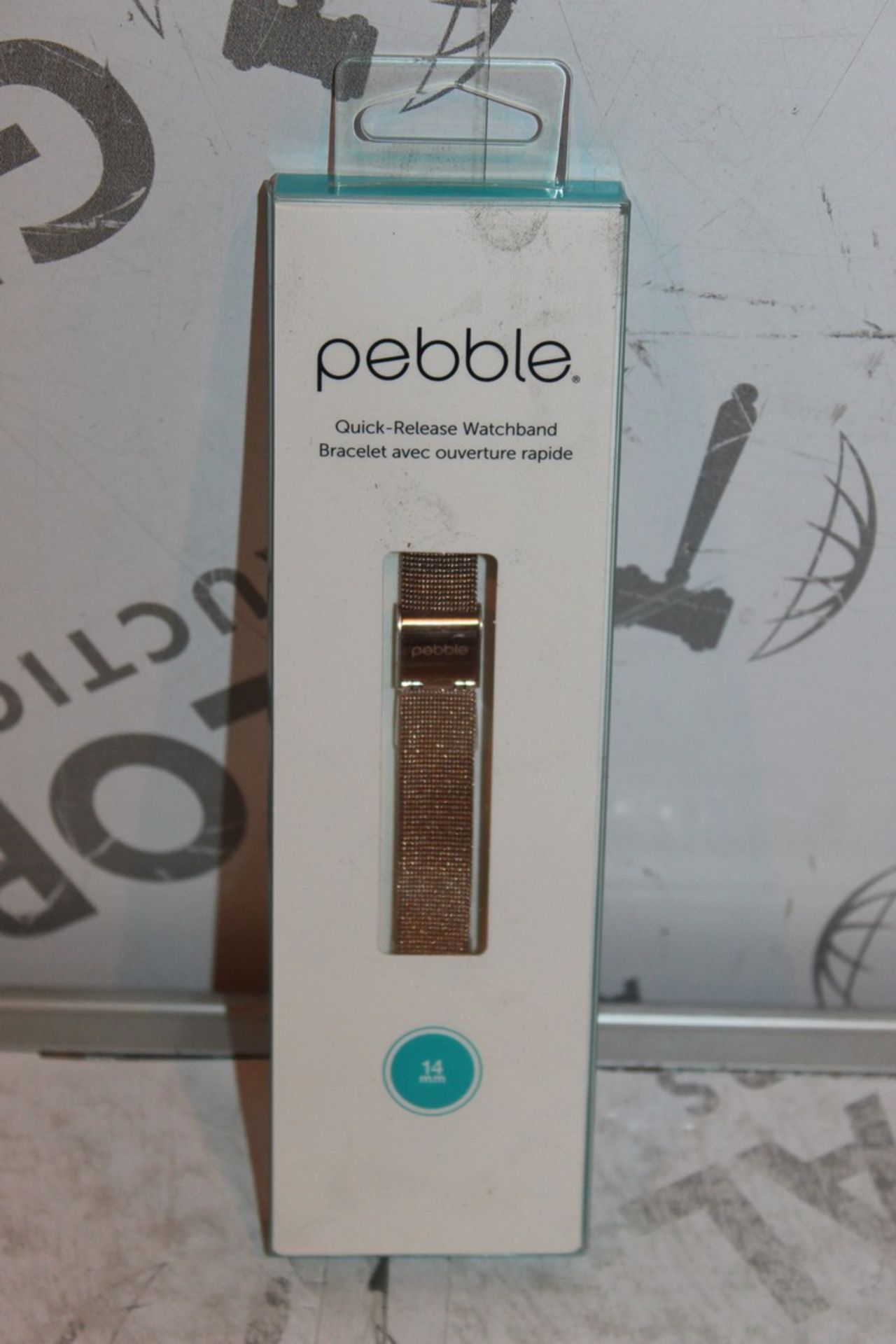 Lot to Contain 5 Brand-New, Boxed Pebble, 14mm Quick Release, Watch Straps,, Combined RRP£60.00