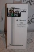 Boxed Cliquefie Max, White Selfie Stick, RRP£60.00